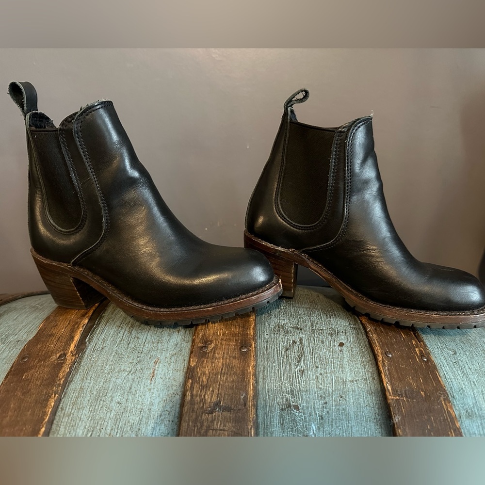 Red Wing Black Chelsea Boots (the Harriet)